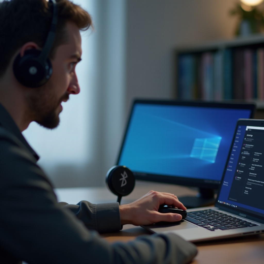 Windows 找不到藍牙耳機