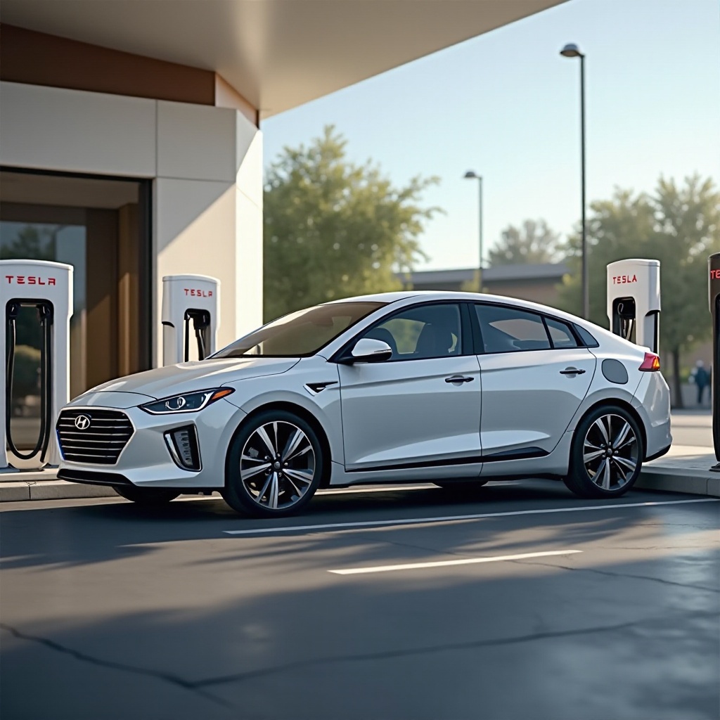 Ioniq 5 能否使用特斯拉超級充電站