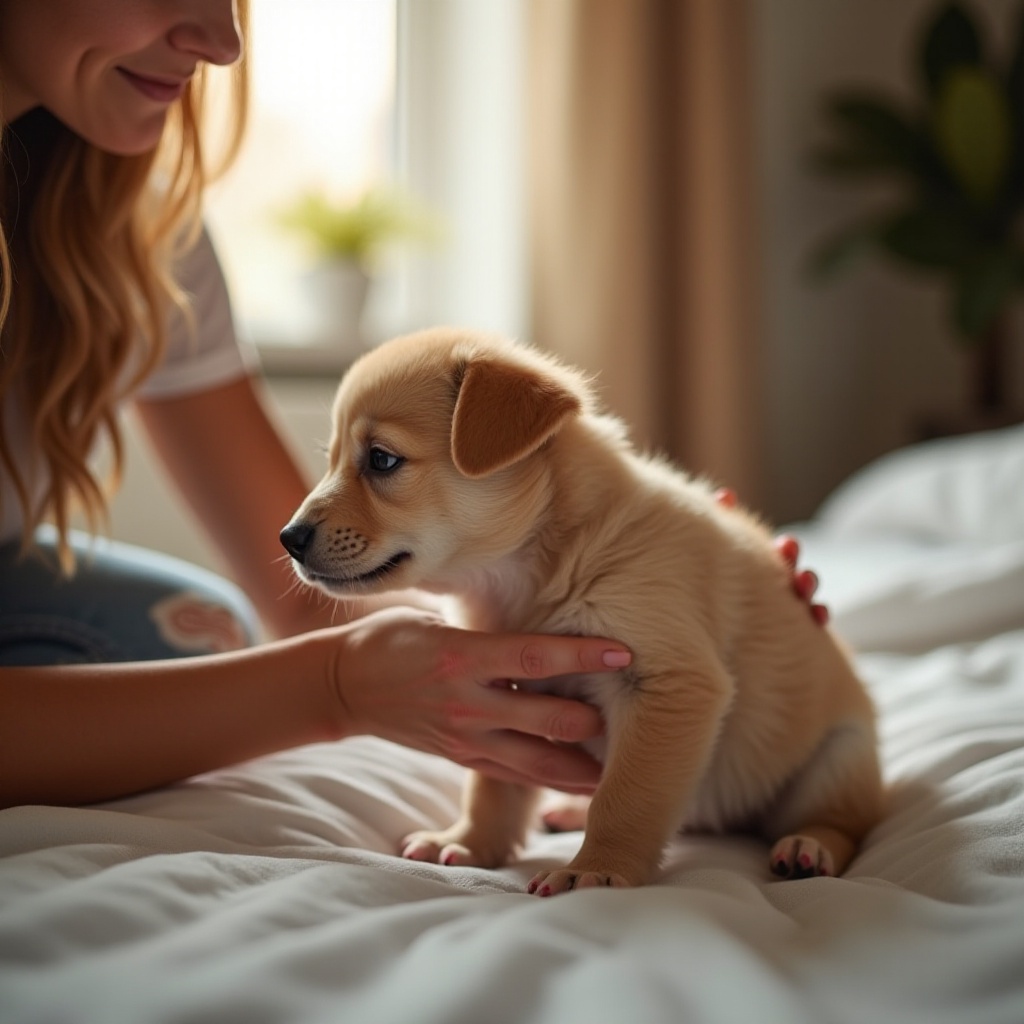 幼犬在8週以下的跳蚤治療
